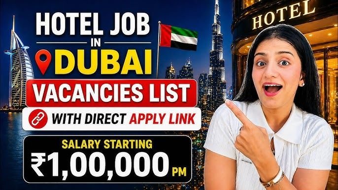 Dubai Hotel Jobs With Free Food and Accommodation – Complete Career Guide