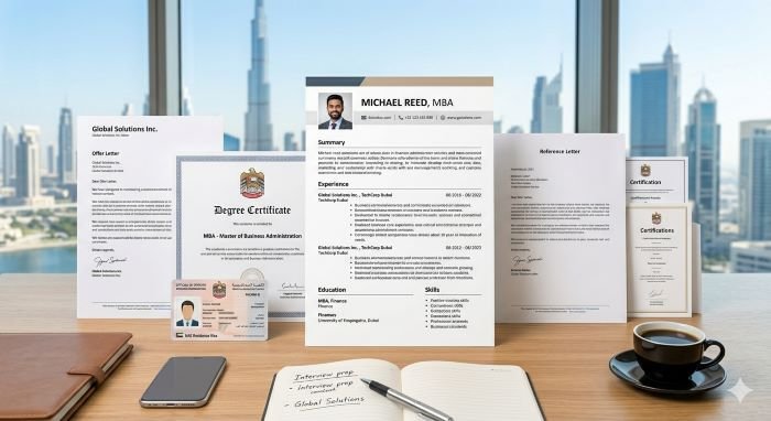 Documents Required for Dubai Jobs