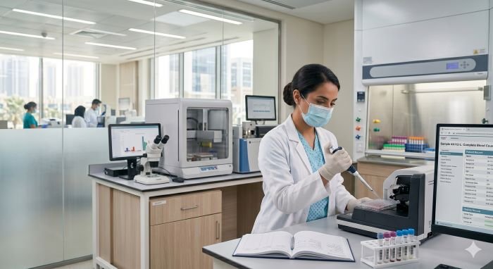 Healthcare Jobs in UAE 2026 – Complete Career Guide for Nurses, Doctors, Technicians and Medical Professionals 3 Laboratory Technician Jobs in UAE